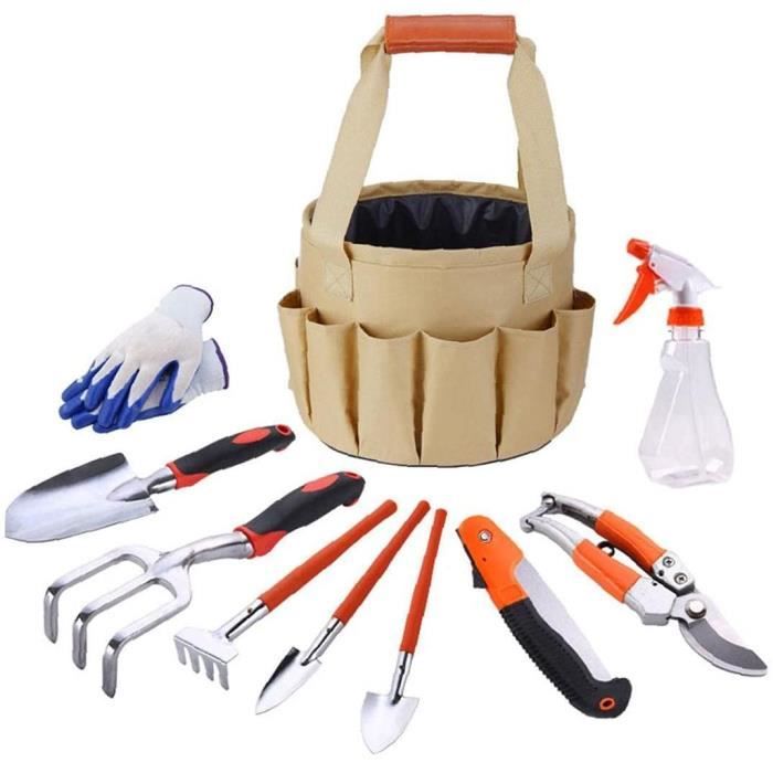 Inno Stage Organiseur pou outils de jardinage Sac fourre-tout avec 10