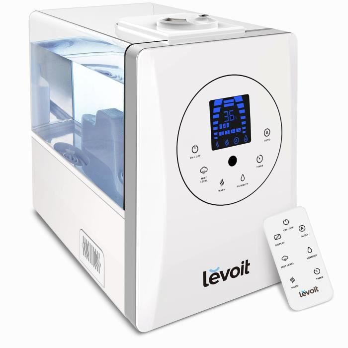 Levoit Humidificateur D Air Maison Bebe 6 Litre Ultrasonique Avec Telecommande 36 Heures De Fonctionnement 3 Mode De Brume Fr Cdiscount Bricolage Levoit Humidificateur D Air Maison Bebe 6 Litre Ultrasonique Avec Telecommande 36 Heures De Fonctionnement 3 Mode De Brume Fr Cdiscount Bricolage