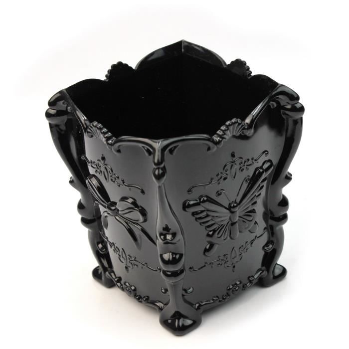 2PCS Rangement Maquillage Pinceaux, Organisateur Pinceaux Maquillage Avec 3 Compartiments