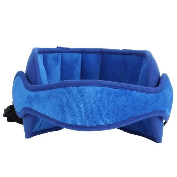 Bandeau Tête Enfant Voiture – 3 Pièces, Ajustable, Maintien Tête En Sécurité Pour Trajets & Siestes