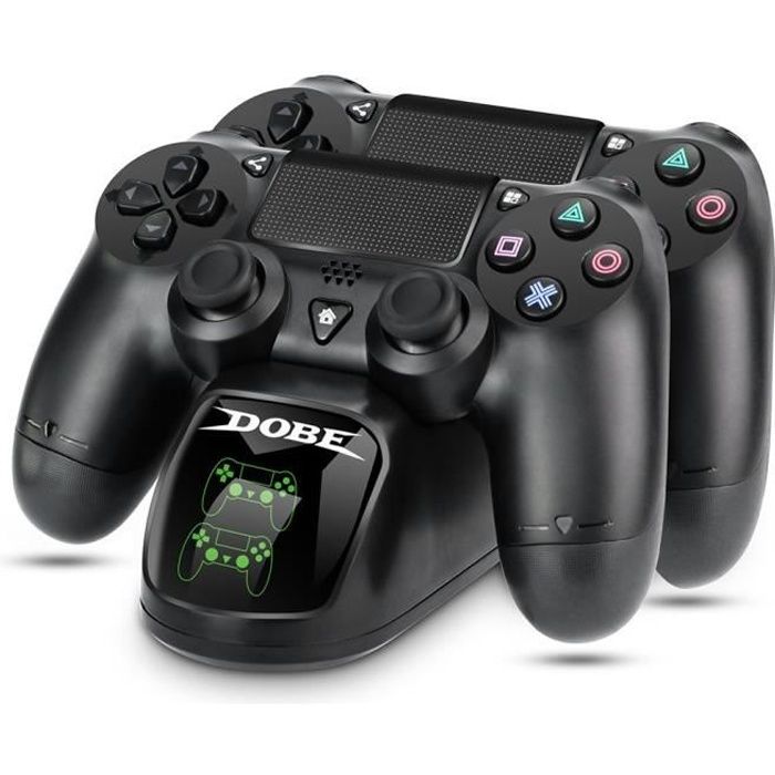 PS4 Station de Rechargement Chargeur 2 manettes pour PS4 / Pro / Slim PS4 Station de Rechargement Chargeur 2 manettes pour PS4 / Pro / Slim