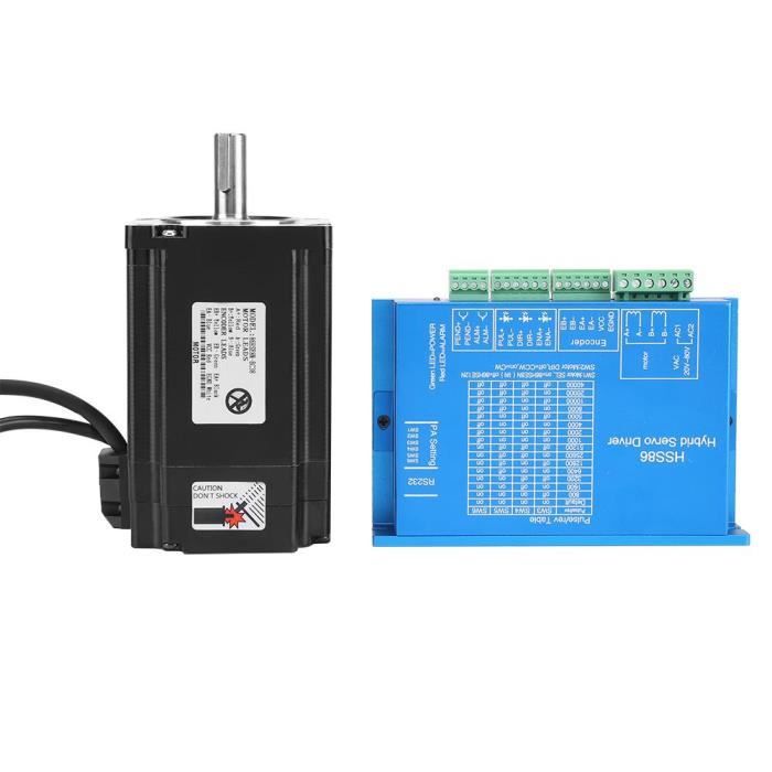 Servomoteur HBS860H Boucle Fermée Avec Contrôleur - Neuf - Bleu ABS 151x92x52 Mm - Alimentation DC/AC