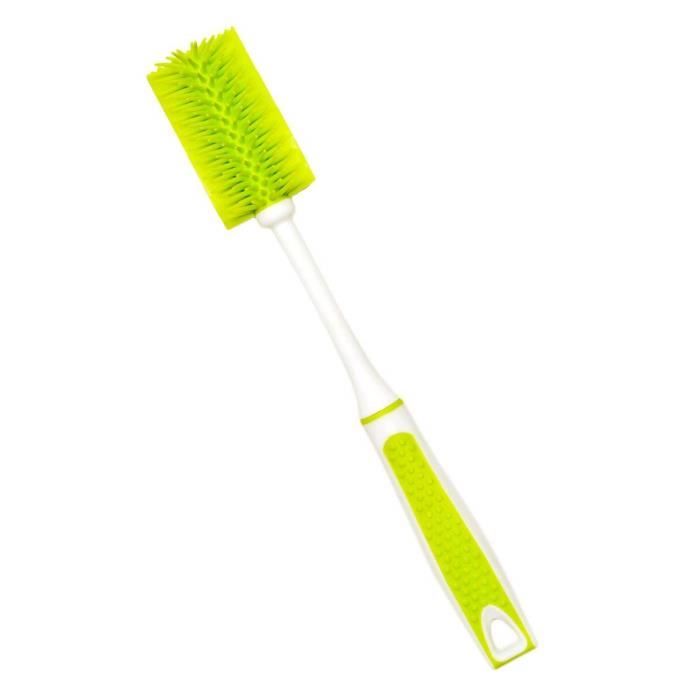 harnais avec longue & poignée de Grip non gobelets verre yolido Goupillon  Thermos  Silicone Bouteille Scrubbing Cuisine Brosse avec 8,46 longue poignée de lavage pour vin Narrow Neck bouteilles 