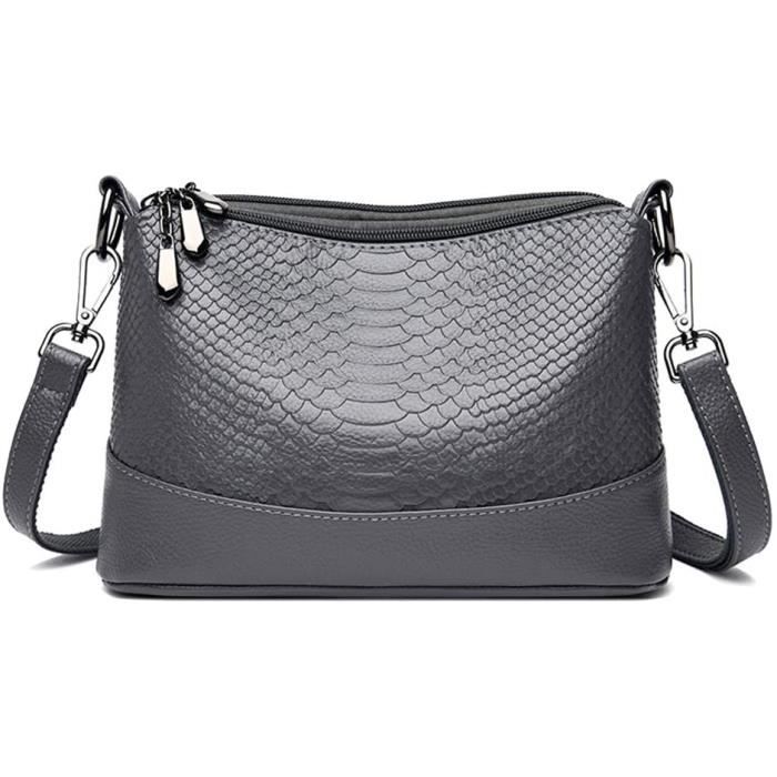 Sac Bandoulière Femme BUKESIYI Petit Cuir Mode Élégant - Sac à Main Pratique