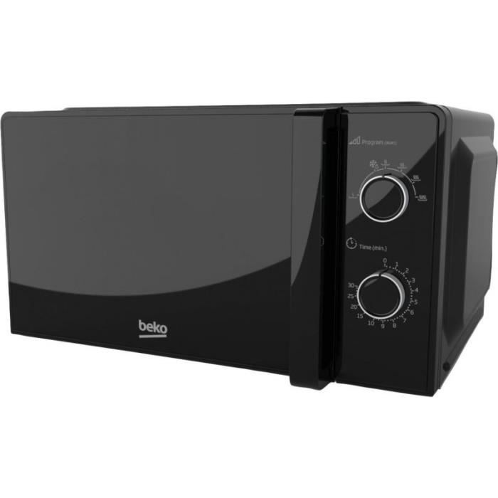 BEKO Mikrowelle Arbeitsplatte Solo-Mikrowelle 20 l 700 W Schwarz () - MOC20100BFB