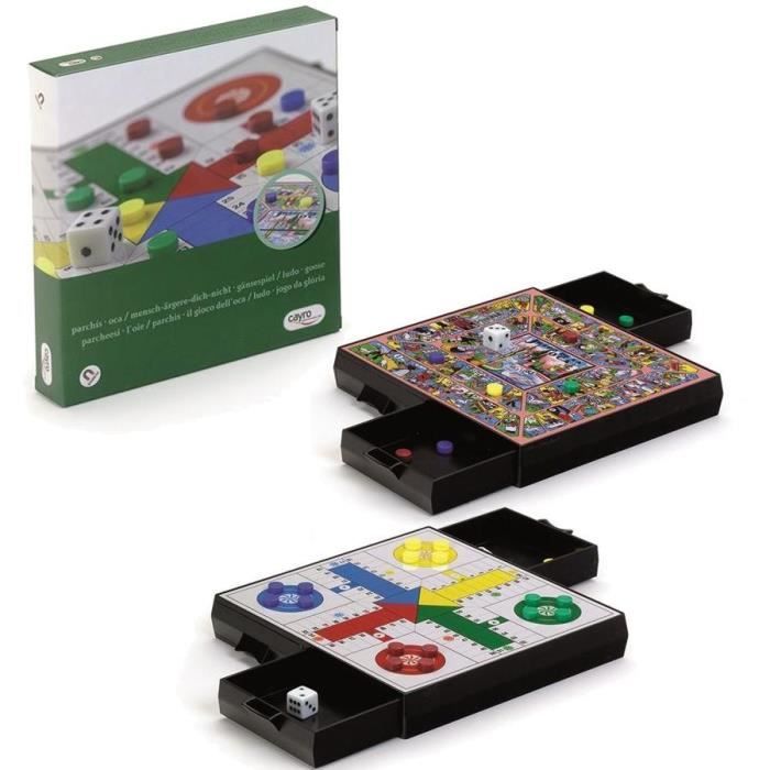 Jeu De L'Oie Magnétique Cayro - Version Voyage Pour 2 à 4 Joueurs - Dès 5 Ans