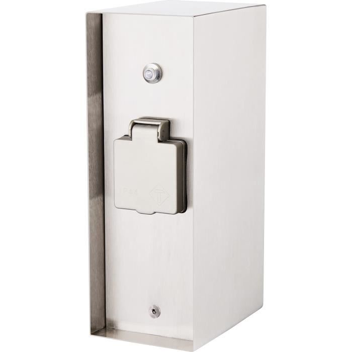 Distributeur De Gobelets - Triple - Acier Inoxydable - Pour Gobelets Jusqu A 89 Cm Royal Catering 10013223