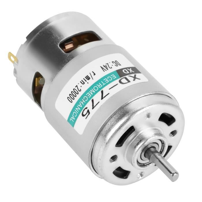 GRS 775 moteur à courant continu 16 dents 18V Micro moteur pour perceuse à percussion perceuse électrique 16 dents 18V GRS775 moteur de perceuse à percussion
