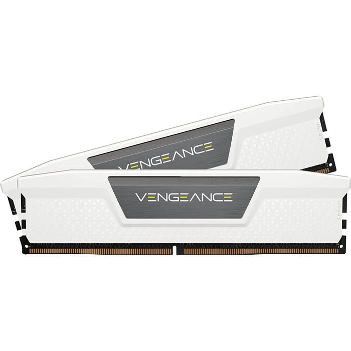 Corsair Vengeance DDR5 64 Go (2 x 32 Go) 5600 MHz CL36 - Blanc - Kit Dual Channel 2 barrettes de RAM DDR5 PC5-44800 -