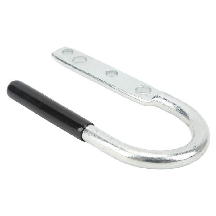 Dilwe Crochet De Remorque Métallique Pour Voiture RC 1/10 – Drop Hitch Noir 42 Mm