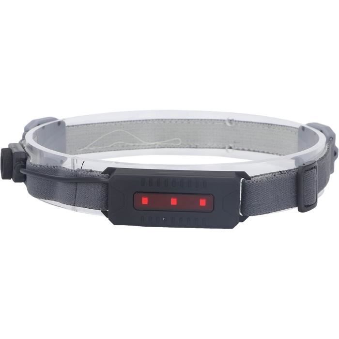 Lampe Frontale Rechargeable Pawfly – 500 Lumens, 4 Modes, Détecteur De Mouvement, IPX4, 1500 MAh – Jogging, Camping, Pêche