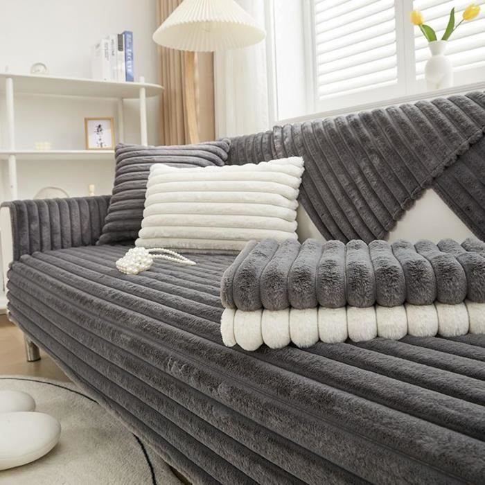 YWQJL Jeté De Canapé Grande Taille Jete De Canape Protège Canapé Couvre Canapé D'angle Protege