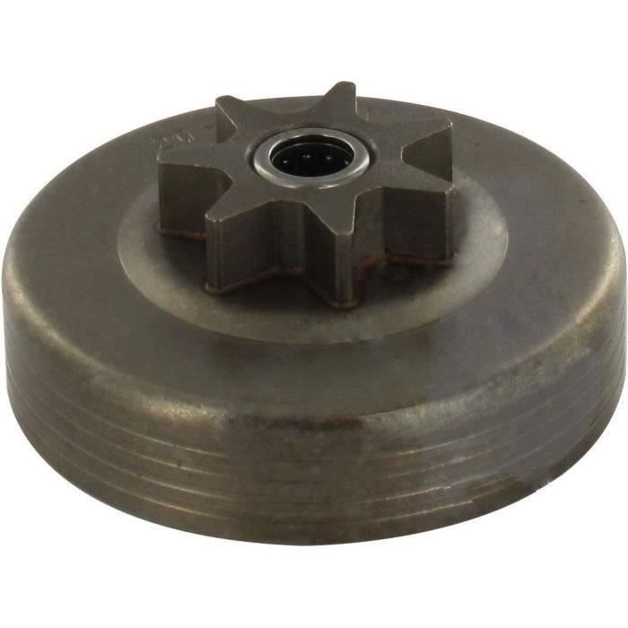 Pignon étoile 325 - 7 dents adaptable pour tronçonneuse HOMELITE modèles 20, 23, 25, 27, 2500, 2700,