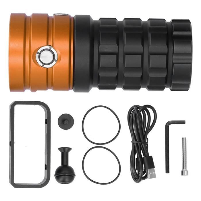 Lampe De Poche De Plongée, Lampe De Poche LED Sous-marine