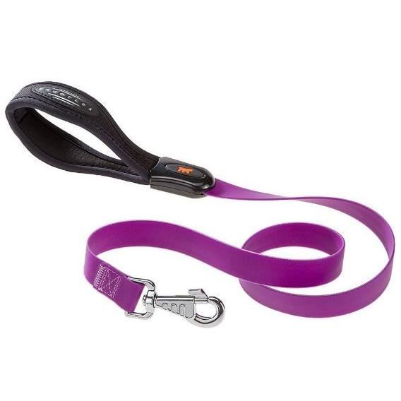 Ferplast Evolution laisse chien 110 x 2 5 cm polyester/PVC violet étanche et résistante UV Ferplast Evolution laisse chien 110 x 2 5 cm polyester/PVC violet étanche et résistante UV
