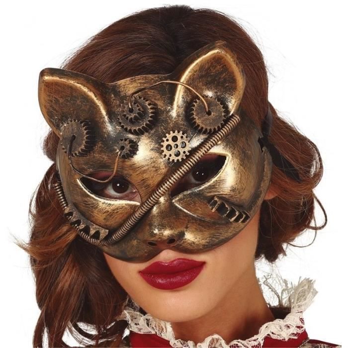 Masque De Chat Steampunk Cdiscount Jeux Jouets
