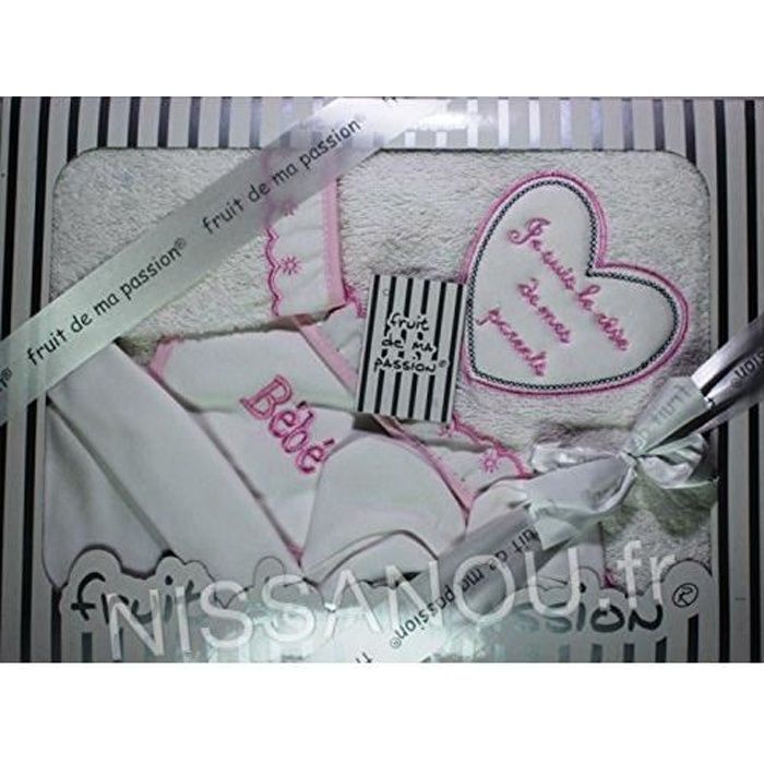 Coffret cadeau de naissance cape de bain - Kikko