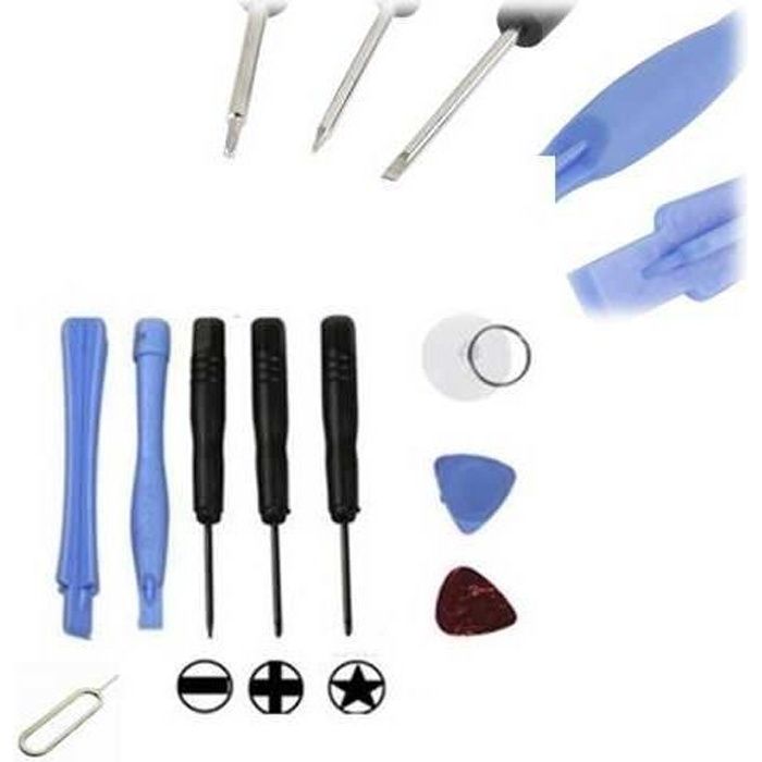 Tournevis iPhone 4s iPhone 4 iPhone 3G 3Gs Set Complet Démontage Réparation 