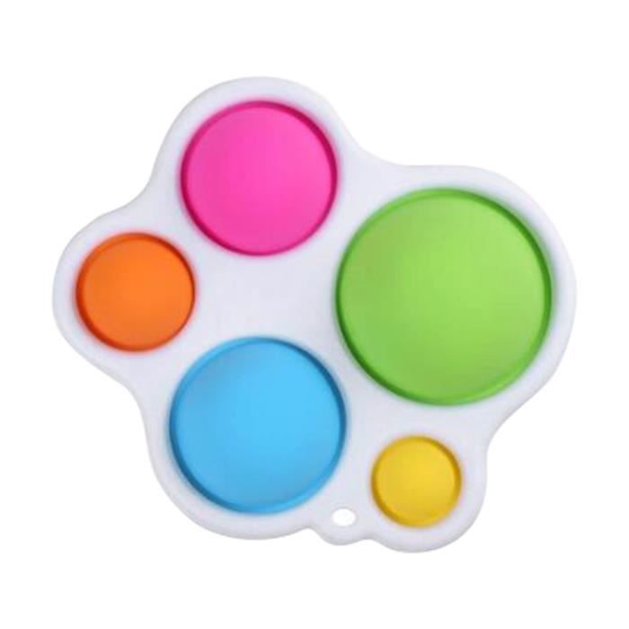 OPPWONG Jouet Anti-Stress pour Filles, Popper à Boutons en Forme de Cœur, Ensemble de Jouets de Cueillette de Boutons, Matériau TPE