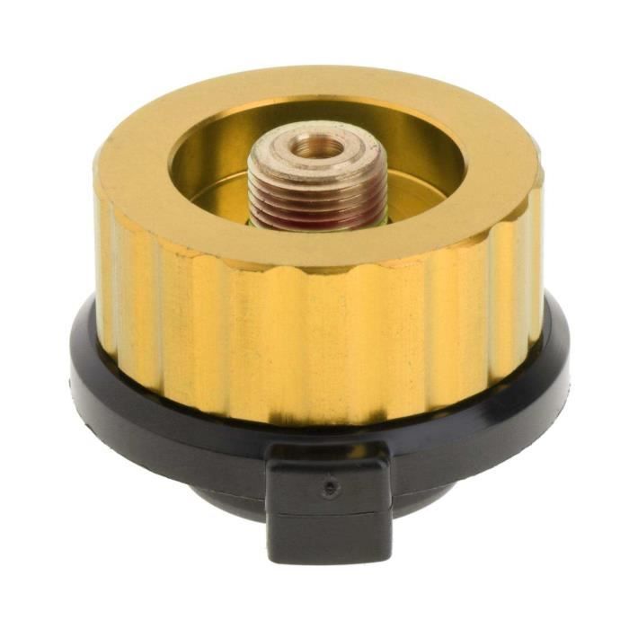 Adaptateur De Remplissage Pour Bouteille De Gaz Butane – Connecteur Direct, Vanne Réglable, Cuivre/alliage Zinc/fer – Pour Camping Et Voyage