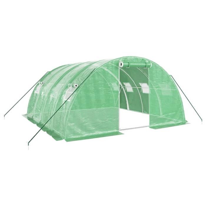 Serre 4 Niveaux Well Home - Cadre Métal, Couverture PVC Transparent, Dimensions 50x45x130 Cm, Pour Balcon Ou Intérieur - 5