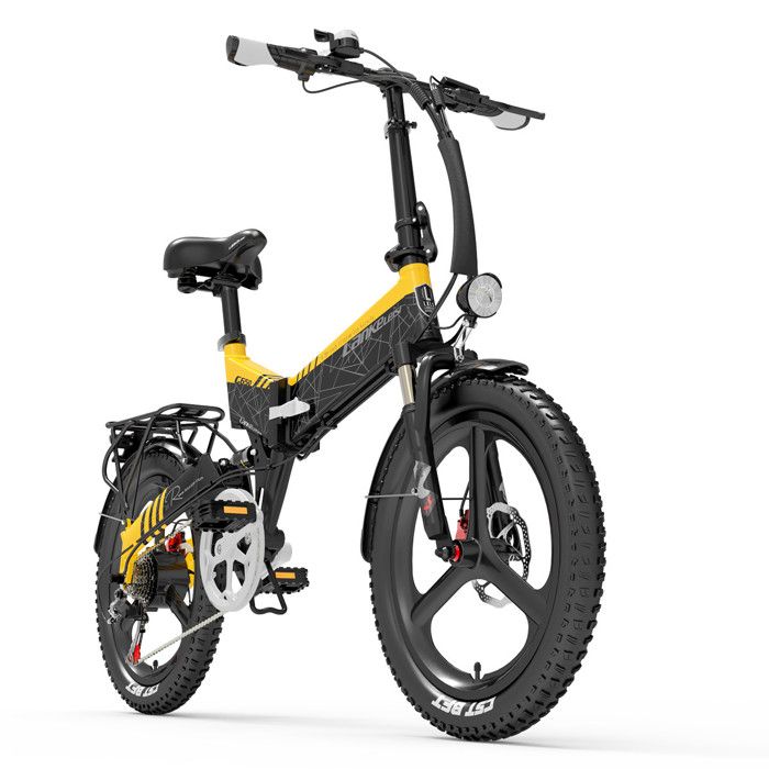 Vélo électrique de ville pliant LANKELEISI G650 400W 20\