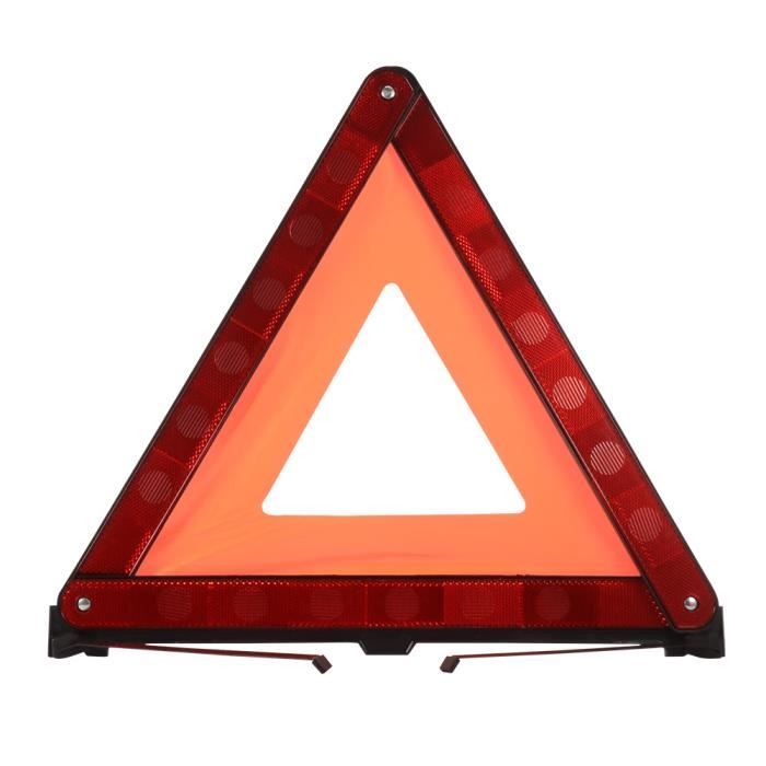Triangle d'avertissement règlement de voiture économie d'espace pliable  facile à installer la distance de véhicule à moteur
