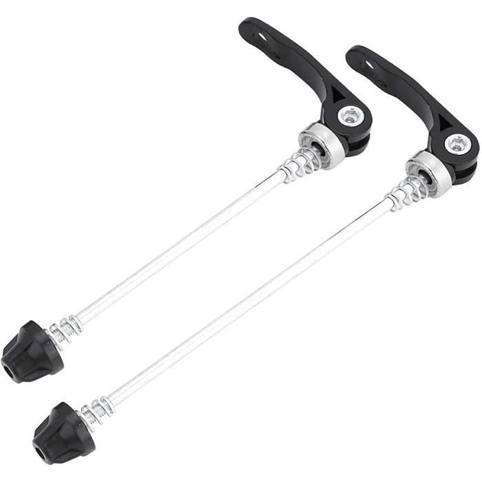 Jeu De Moyeux Avant/arrière Novatec Dégagement Rapide Pour Vélo Route - Neuf Noir 100mm