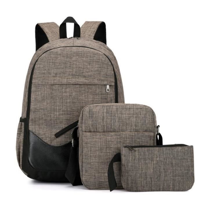 Sac à Dos Scolaire - Décontractée - Blanc - Polyester Durable