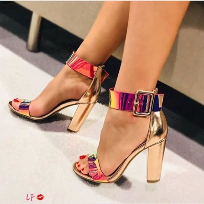 escarpins sandales talons haut