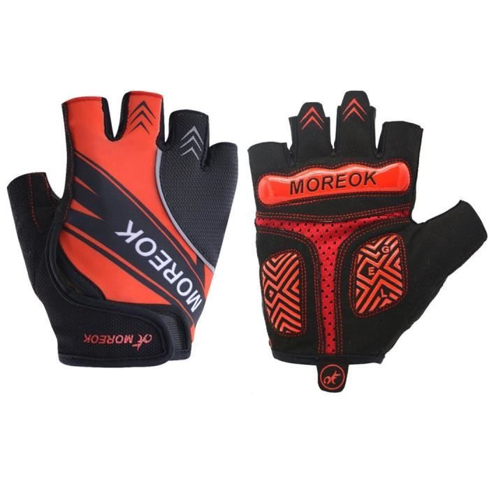 Gants Vélo Decathlon BEAST RAGE Gants De Cyclisme Demi-Doigts Pour Homme Et Femme Gants De Vélo Décathlon