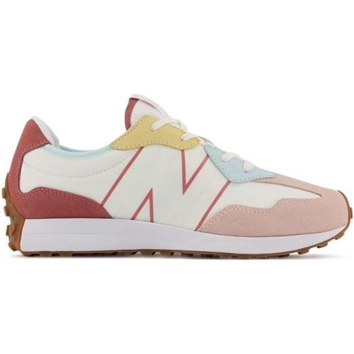 Baskets New Balance 327 Oyster Pink Multicolore - Cdiscount Chaussures