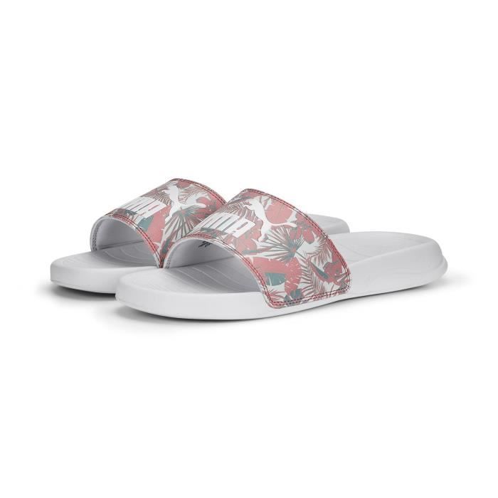 sandales de sport popcat - puma - femme - imprimé blanc