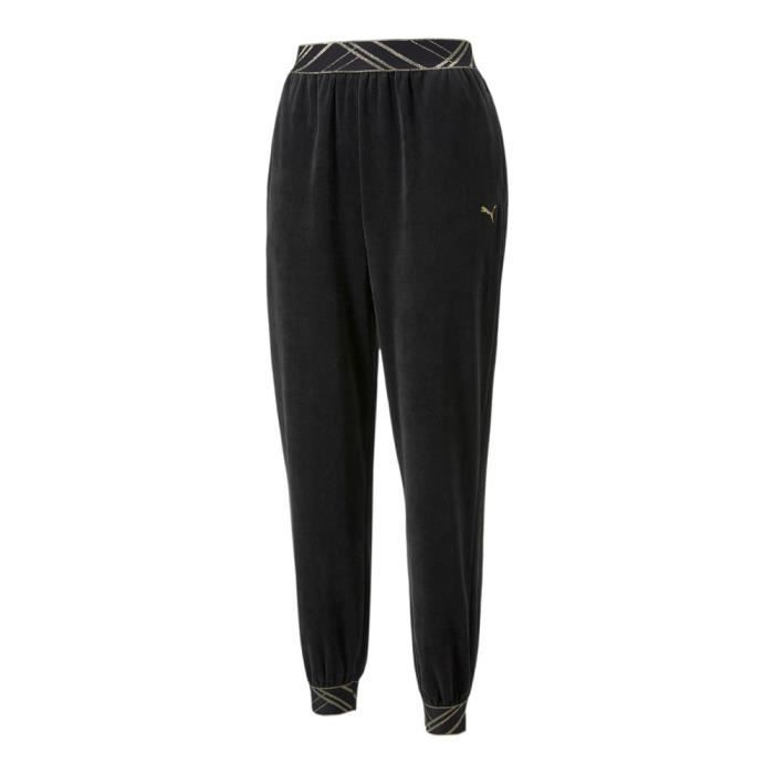 Jogging Noir Femme Puma Glam