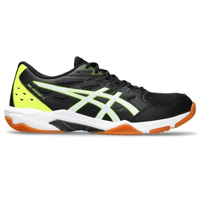 Chaussures ASICS Gel Rocket 11 Noir,Jaune - Homme/Adulte