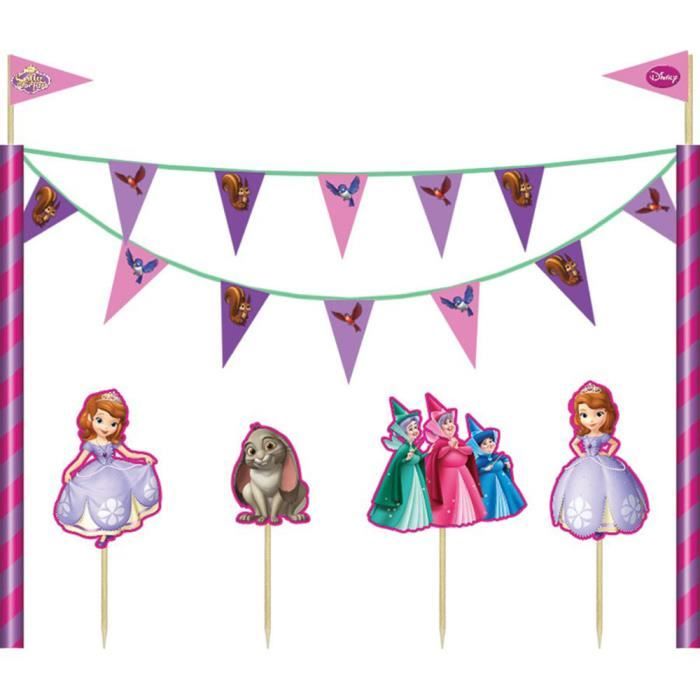 Kit Decoration Gateau Princesse Sofia Disney Cdiscount Maison Kit Decoration Gateau Princesse Sofia Disney Cdiscount Maison