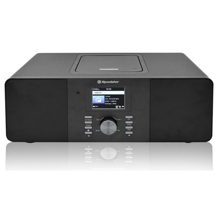 Micro chaîne Radio Internet Wi Fi et Numérique DAB+/ FM Lecteur CD MP3 Bluetoot Roadstar IR +BTBK - vue 3