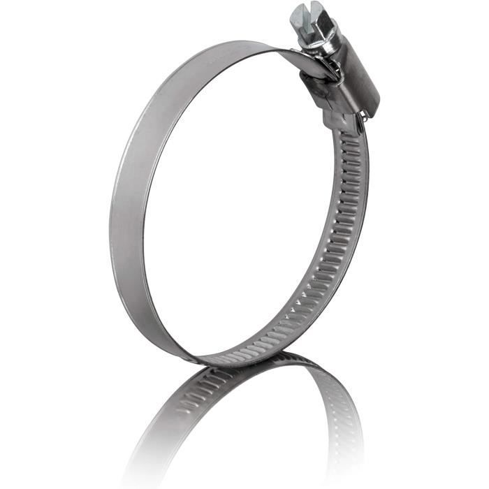Lot 10 Colliers De Serrage 26 Mm Avec Caoutchouc EPDM – Acier Inox V2A, Fixation Solide Pour Câbles, Tuyaux Et Conduites
