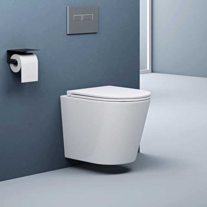 Sogood WC toilettes suspendu blanc cuvette céramique toilette