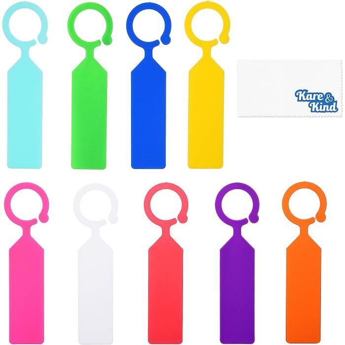 100 Étiq. Pour Plantes Com-four® Avec Crayon - Blanches, 12 Cm - Réutilisables, Résistantes Aux Intempéries Pour Jardin/Balcon