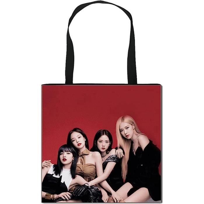 FISAPBXC Blackpink Sac à Main, Blackpink Sac à Provisions, Blackpink