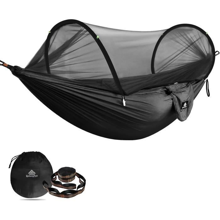 Hamac D'Extérieur De Camping Ultra-Léger Avec Moustiquaire Portable