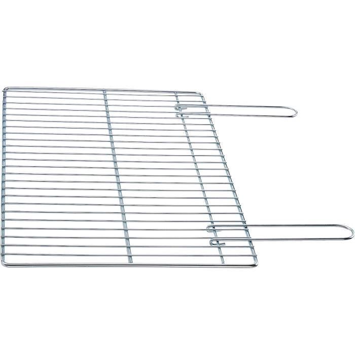 Grille Barbecue IMEX EL ZORRO - Inox Noir, 58x40 Cm - Haute Qualité Pour Grillades