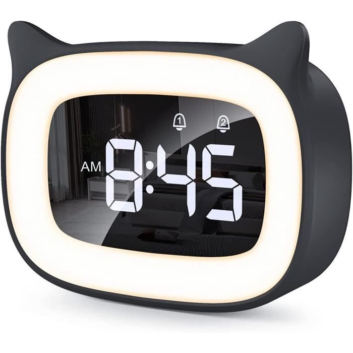Réveil Enfant Educatif, LED Veilleuses Pendules horloges de Chambre d'enfant  Kid Sleep reveil Enfant Jour-Nuit[S133] - Cdiscount Jeux - Jouets