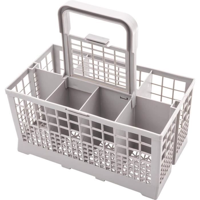 Panier à Couverts Universel Pour Lave-vaisselle - 23x13 Cm, Divisible, Compatible Miele, Bosch, Siemens - 2