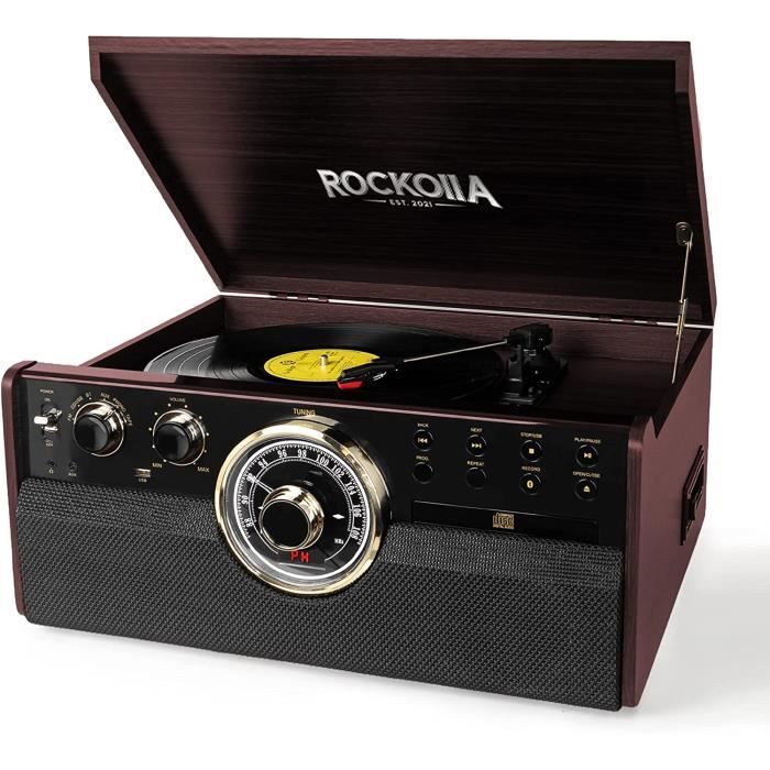 Cette platine vinyle portable culte des années 80 revient en version