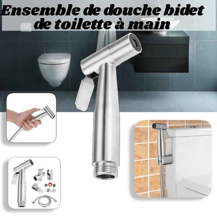 Douchette bidet Pulvérisateur de WC – Bidet Pulvérisateur – pour une  hygiène intime et bassin de lit WC Vaporisateur-HAO-55