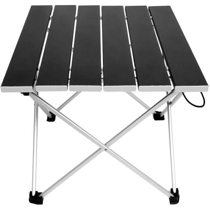Table de camping reception pliante portable pique-nique buffet en aluminium  - La Poste