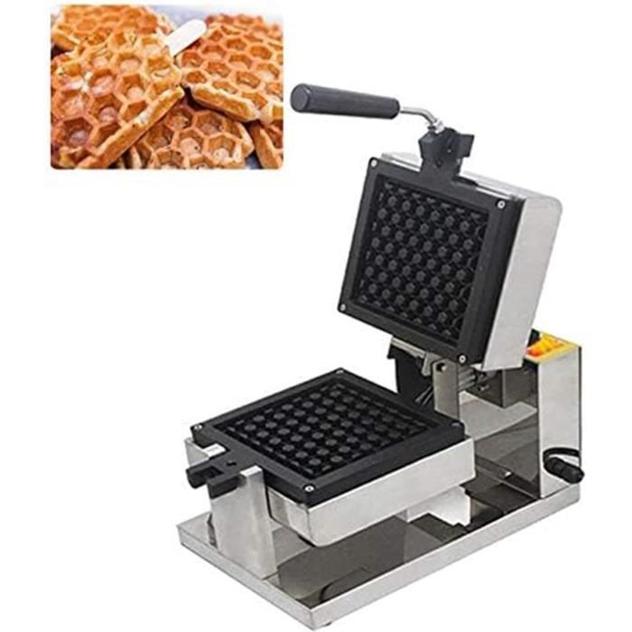 Gaufrier ZEEGMA GOFREE CHEF PRO 1200W - Double, Rotatif, Plaques Antiadhésives, Pour Gaufres Belges épaisses