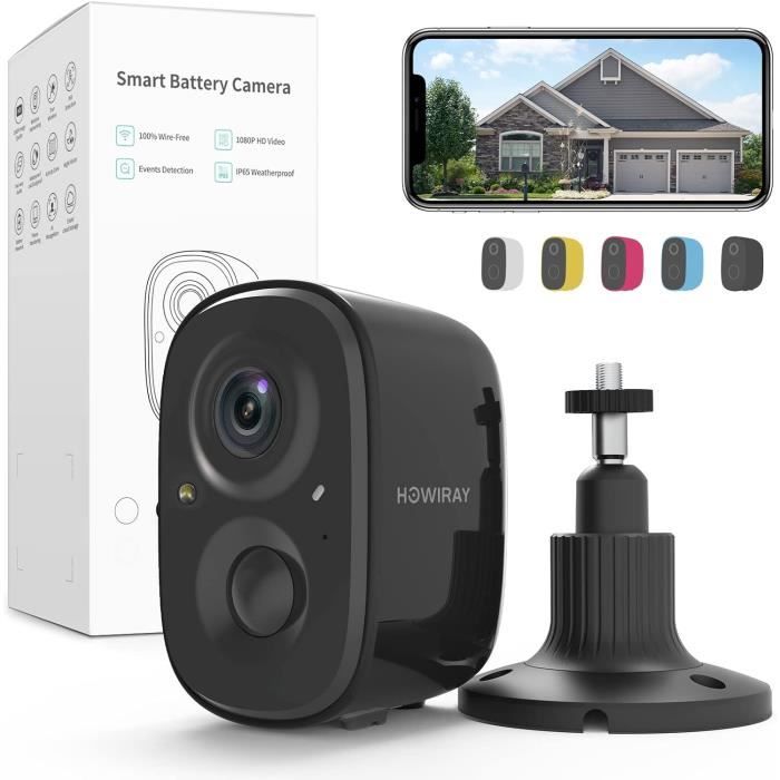 Caméra De Sécurité Extérieure Sans Fil Alimentée Par Piles Pour La ...